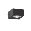 LED-Außenleuchte "Helsinki" in Schwarz - (B)8 x (H)5 cm