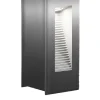 LED-Außenleuchte in Silber - EEK A - (B)6,6 x (H)17,1 cm