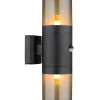 LED-Außenleuchte "Xeloo" in Schwarz - (B)10 x (H)42 cm