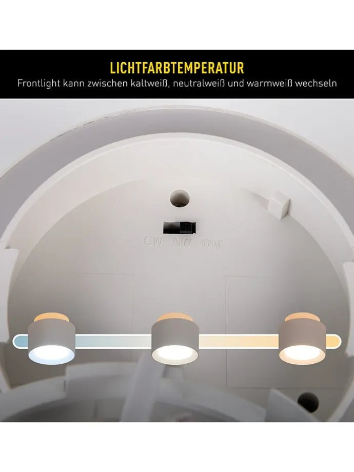 LED-Deckenspot "Trimes" in Weiß - EEK E (A bis G)