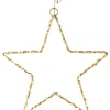 LED-Dekoanhänger in Gold - Ø 30 cm