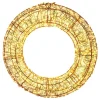 LED-Dekoanhänger in Gold - Ø 38 cm
