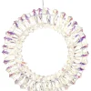 LED-Dekoanhänger in Silber - Ø 30 cm