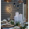 LED-Dekogirlande "Olivec" in Transparent - (H)180 cm