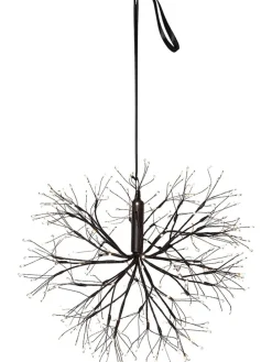 LED-Dekohänger "Stardust" in Schwarz - Ø 40 cm