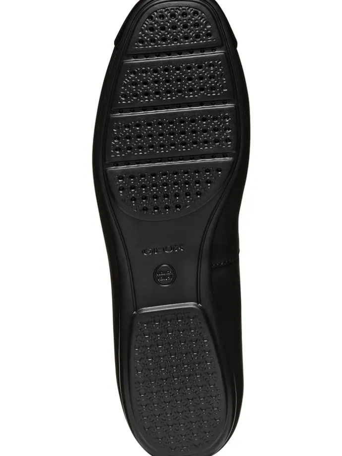 Leder-Ballerinas "Annytah" in Schwarz