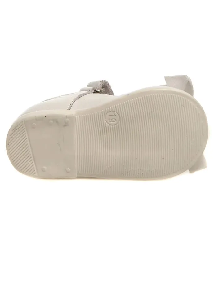 Leder-Ballerinas "Arabesque" in Weiß