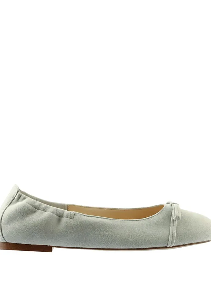 Leder-Ballerinas "Betty" in Hellblau