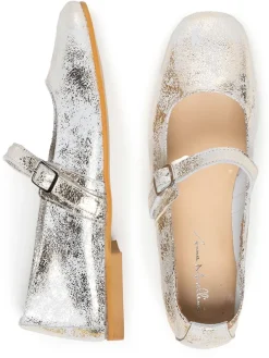 Leder-Ballerinas