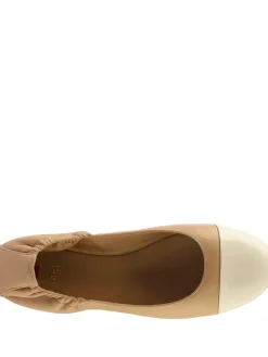 Leder-Ballerinas 