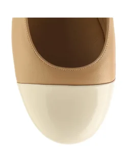 Leder-Ballerinas 