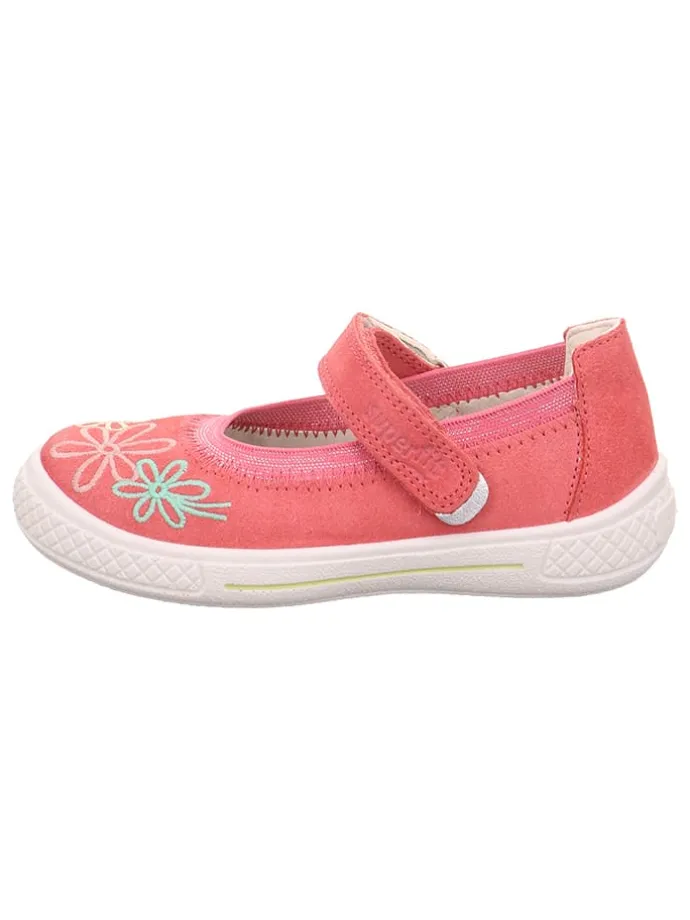 Leder-Ballerinas "Tensy" in Pink