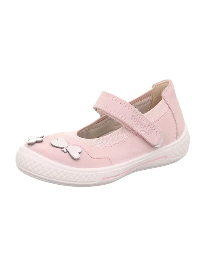 Leder-Ballerinas "Tensy" in Rosa