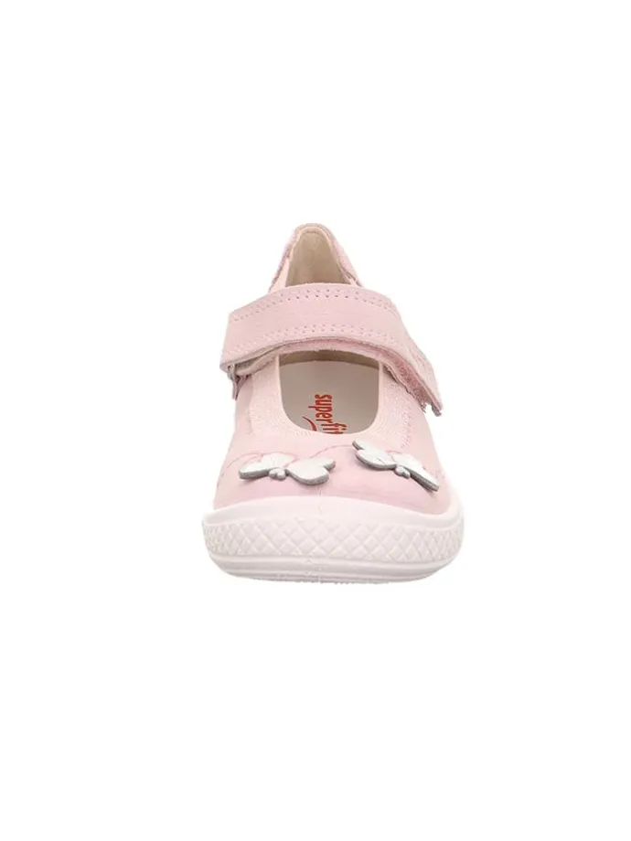 Leder-Ballerinas "Tensy" in Rosa