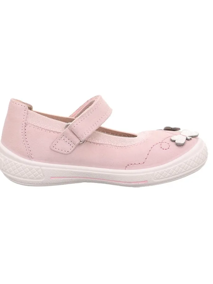 Leder-Ballerinas "Tensy" in Rosa