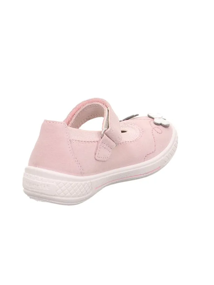 Leder-Ballerinas "Tensy" in Rosa
