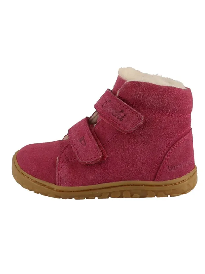 Leder-Barfußchuhe "Nik" in Pink