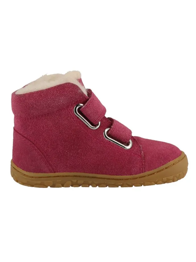 Leder-Barfußchuhe "Nik" in Pink