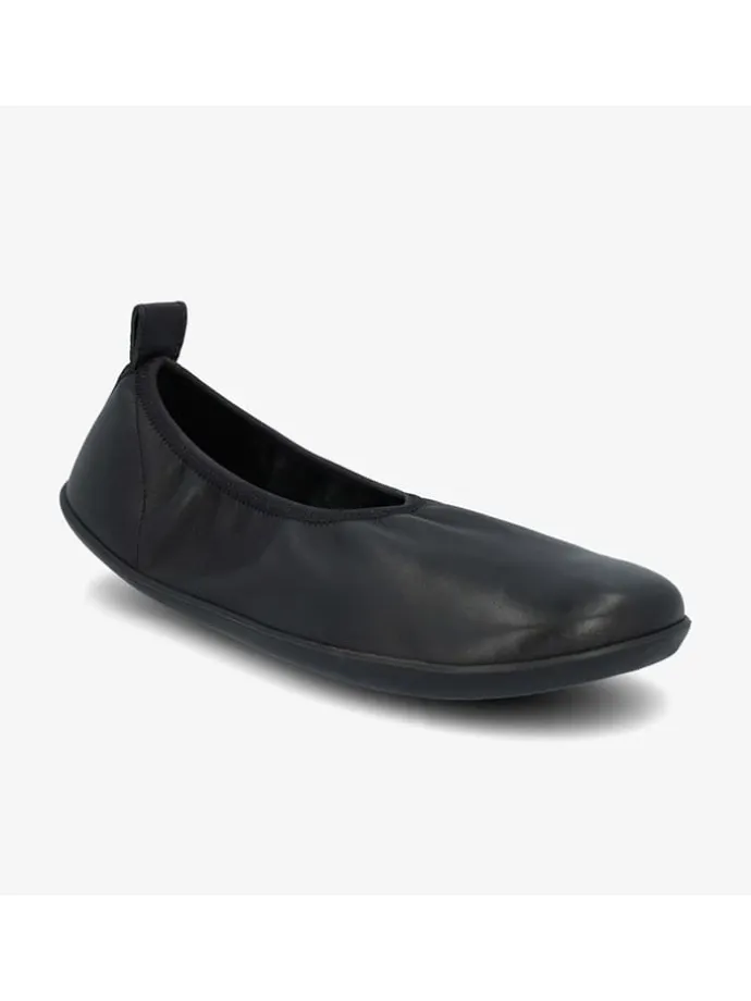 Leder-Barfußschuhe "Ballet 2.0" in Schwarz