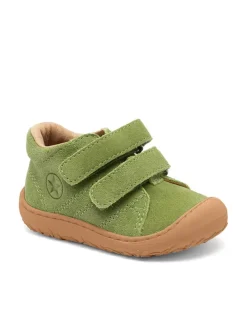 Leder-Barfußschuhe in Grün