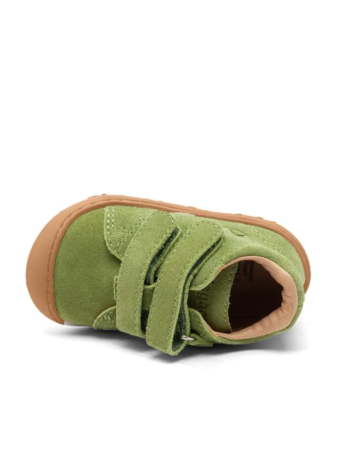 Leder-Barfußschuhe in Grün