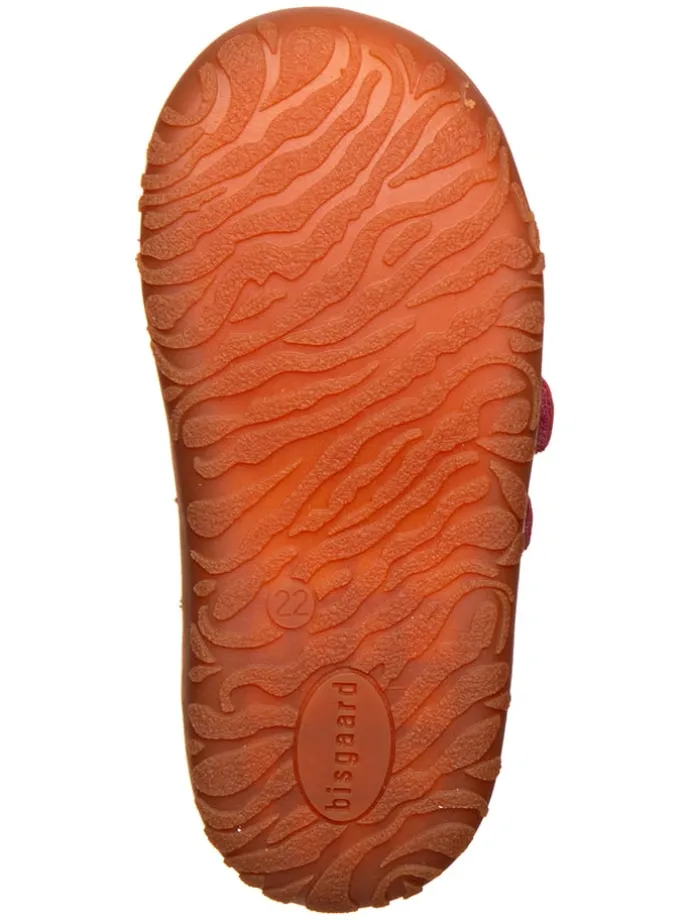 Leder-Barfußschuhe in Pink