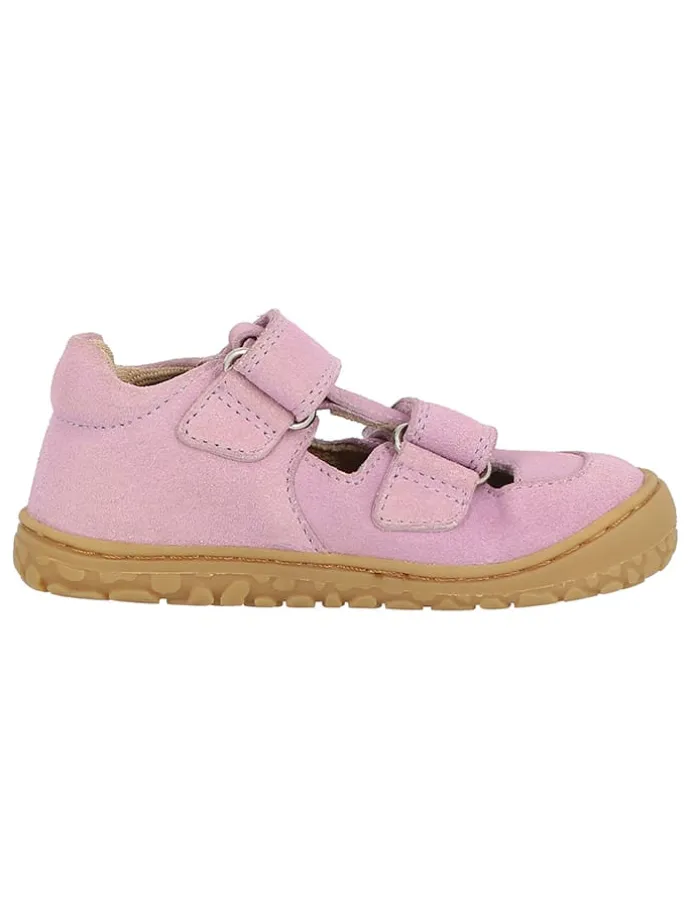 Leder-Barfußschuhe "Nando" in Rosa