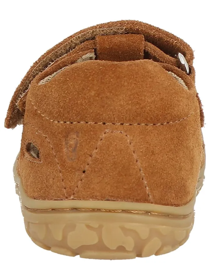 Leder-Barfußschuhe "Nando" in Hellbraun