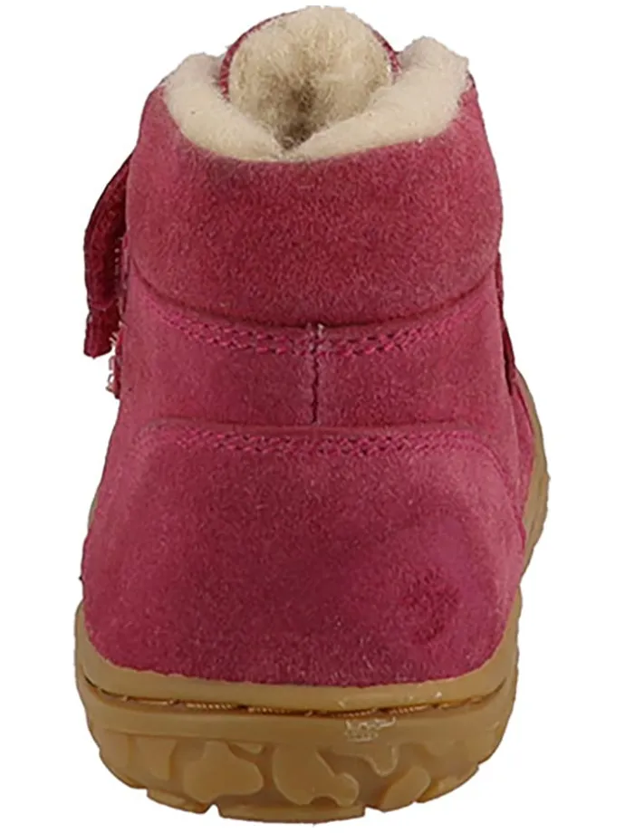 Leder-Barfußschuhe "Nimbi" in Rot
