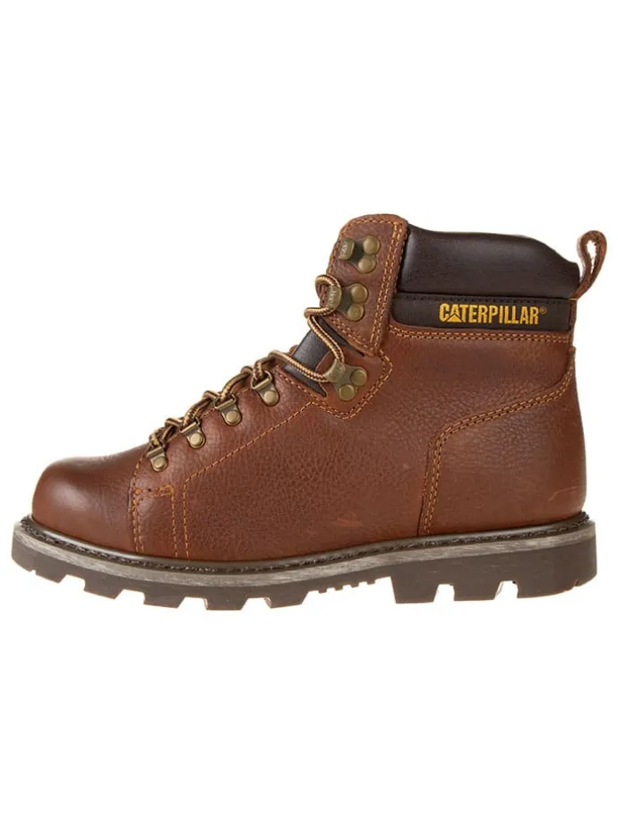 Leder-Boots "Arlington" in Hellbraun