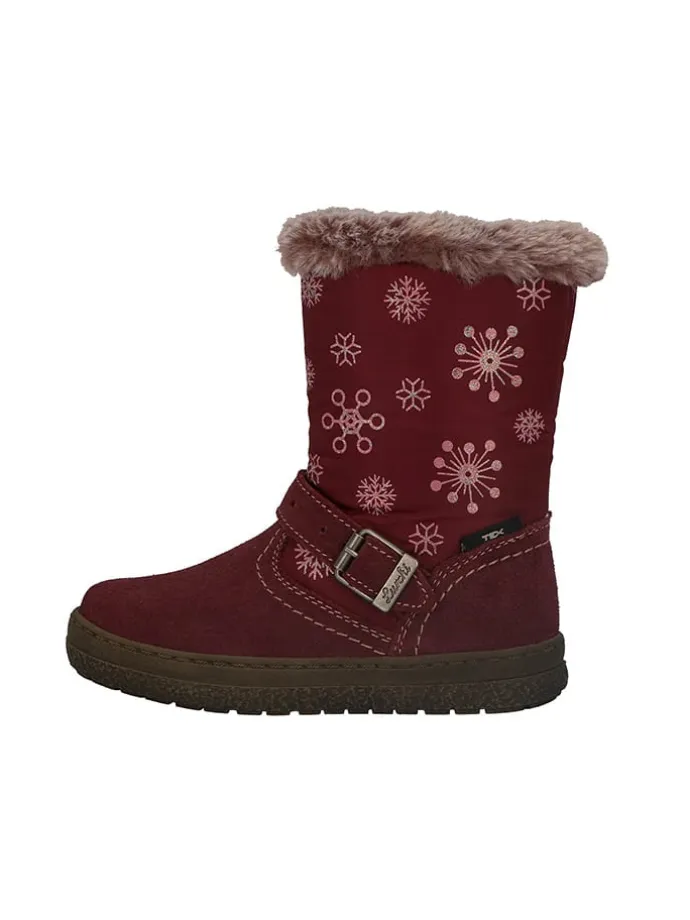 Leder-Boots "Astral" in Rot