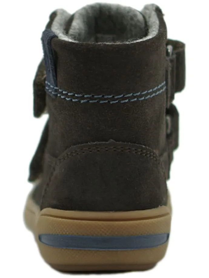 Leder-Boots in Braun