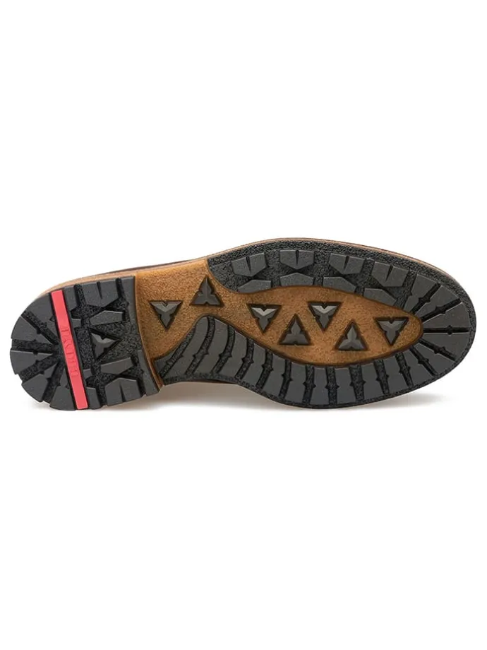 Leder-Boots in Braun