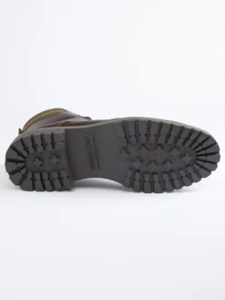 Leder-Boots in Braun