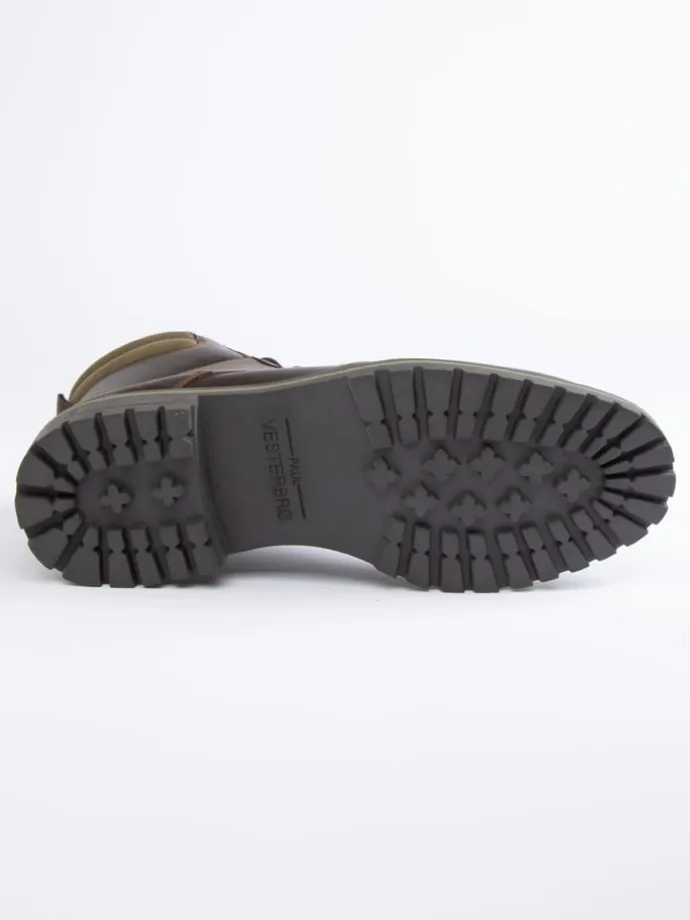 Leder-Boots in Braun