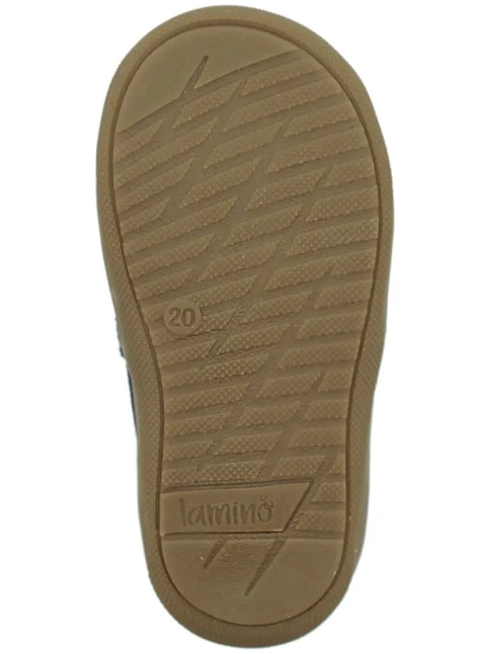 Leder-Boots in Dunkelblau