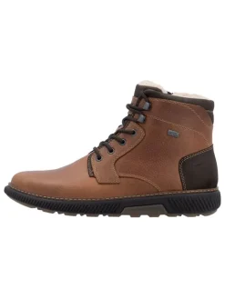 Leder-Boots in Hellbraun