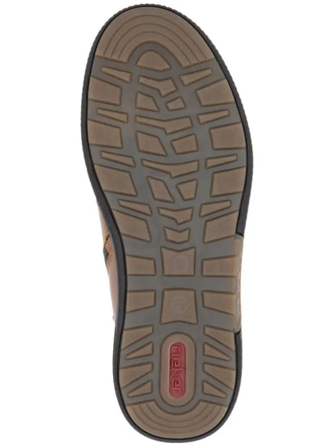 Leder-Boots in Hellbraun