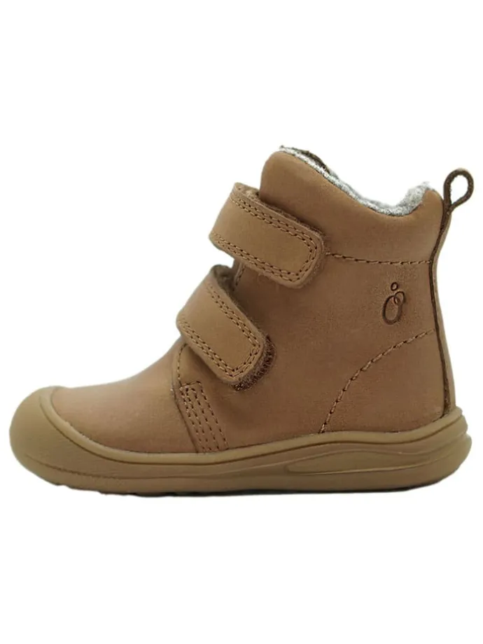 Leder-Boots in Hellbraun