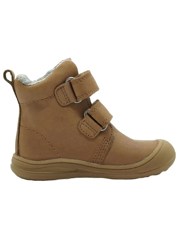 Leder-Boots in Hellbraun