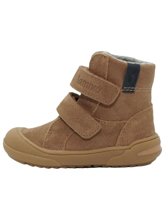 Leder-Boots in Hellbraun