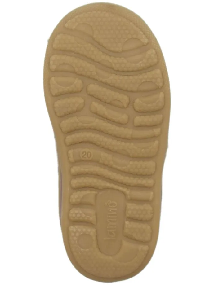Leder-Boots in Lila