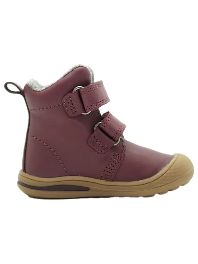 Leder-Boots in Rot