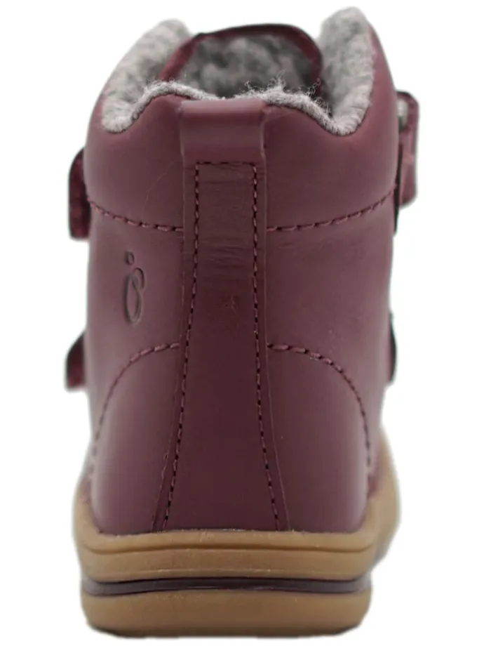 Leder-Boots in Rot