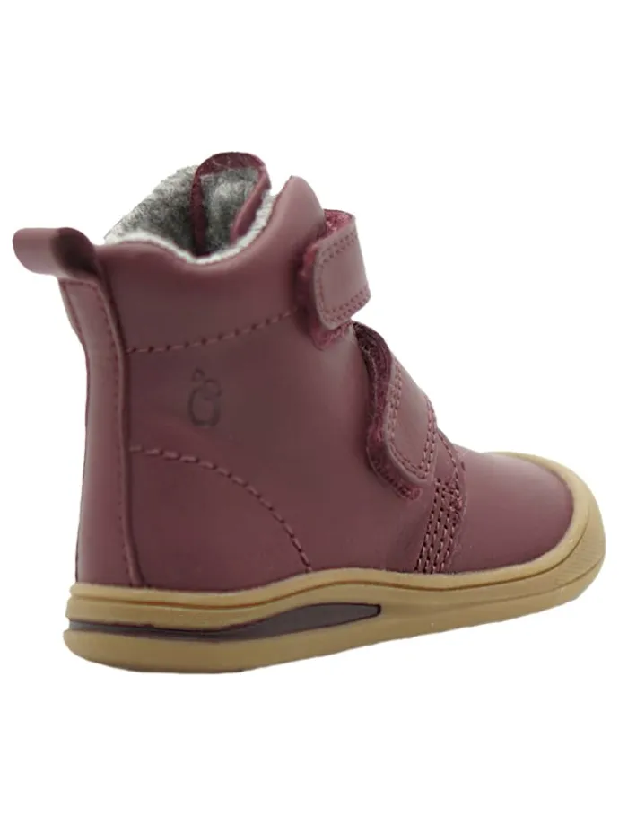 Leder-Boots in Rot