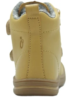 Leder-Boots in Senf