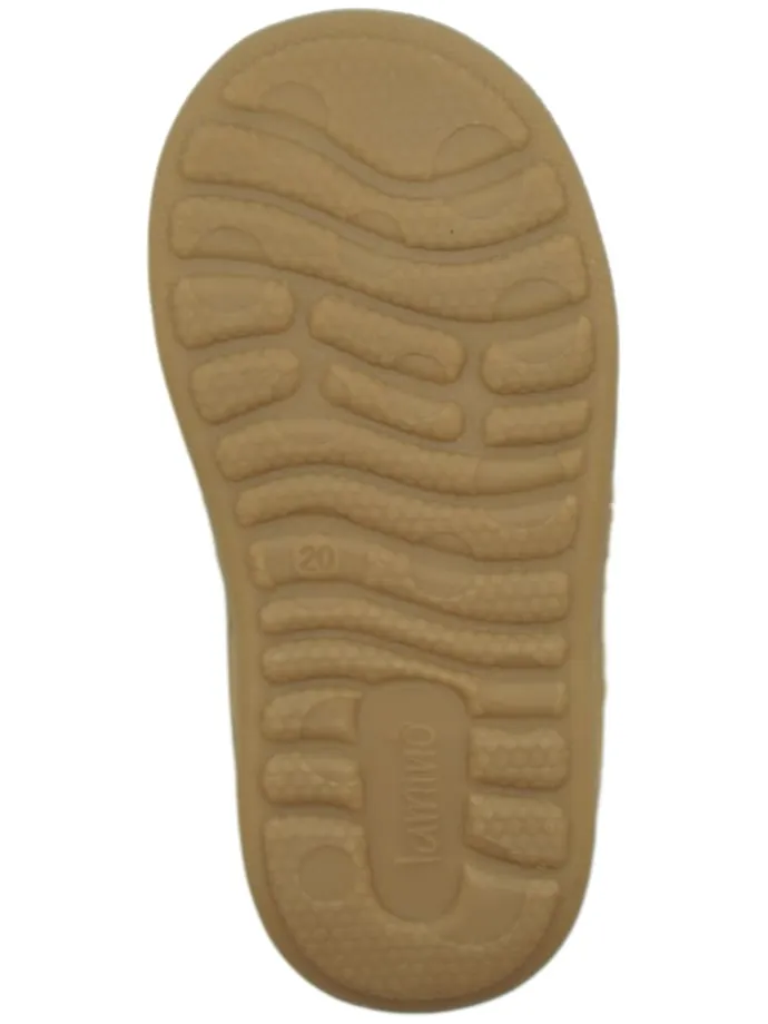 Leder-Boots in Senf