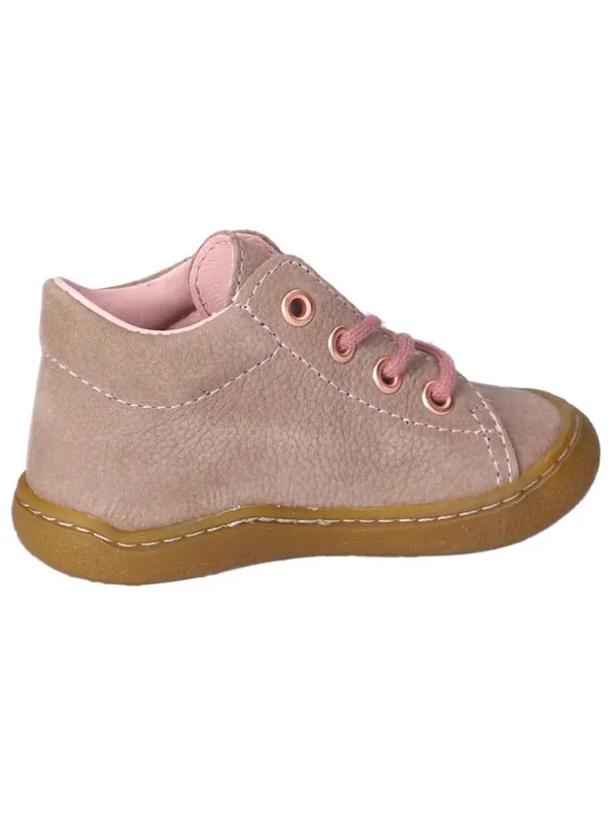 Leder-Boots "Kally" in Rosa
