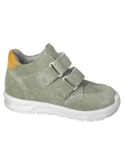 Leder-Boots "Kian-S" in Khaki