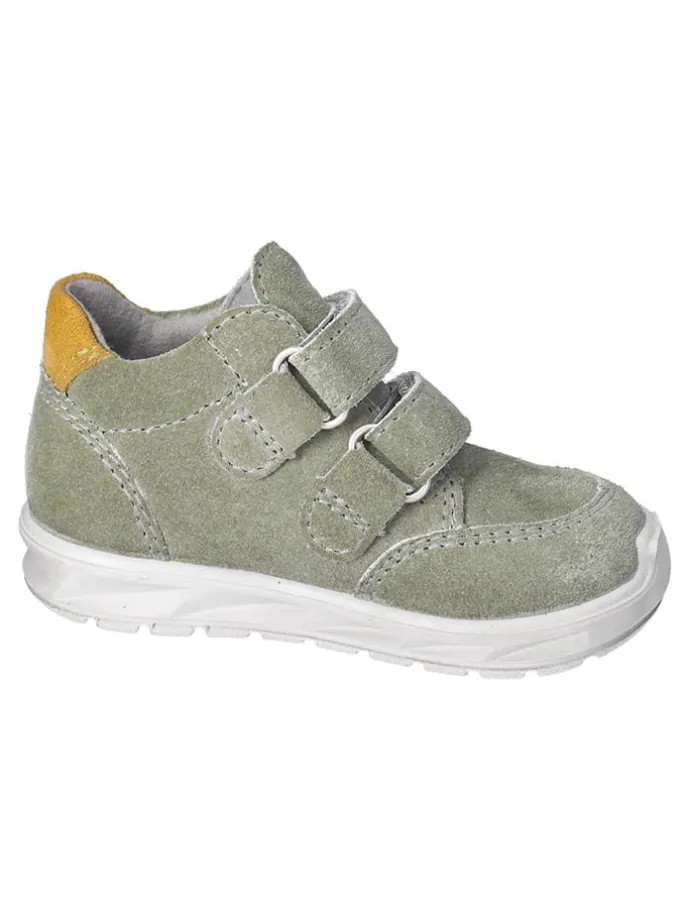 Leder-Boots "Kian-S" in Khaki